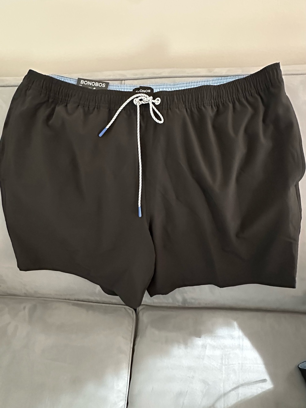 Bonobos Black Swim Trunks with Liner